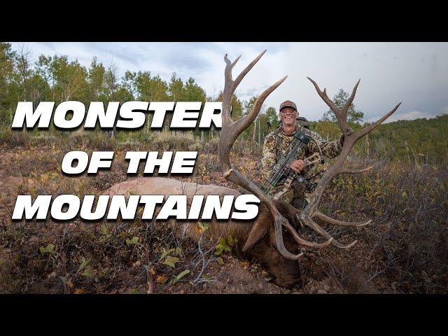 Monster of the Mountains- Giant Bull with a Bow, Whitetail Style