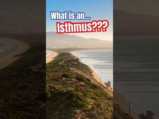 What is an Isthmus? Isthmus Pronunciation & Definition #isthmus #geography #whatdoesitmean #island