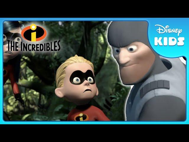  Dash & Violet's Wild Jungle Chase! | The Incredibles | Disney Kids