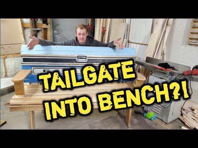 Making a Tailgate bench "woodworking"