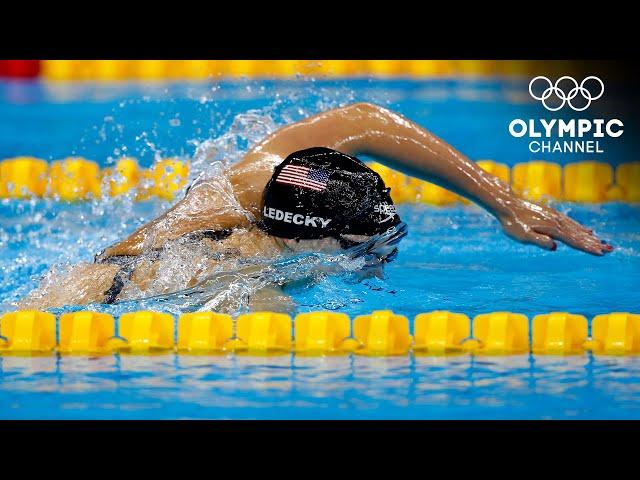 2️⃣2️⃣ - Katie Ledecky finishes 22 seconds ahead of her final competitor! | #31DaysOfOlympics