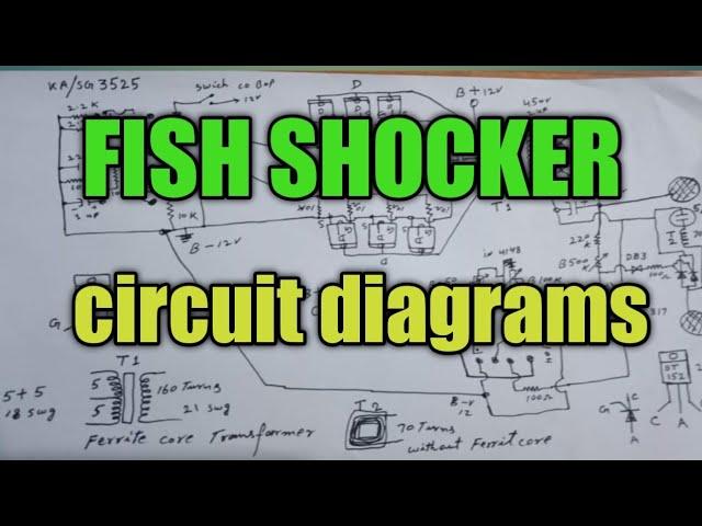 fish shockers circuit diagrams circuit diagram of fish shocker s