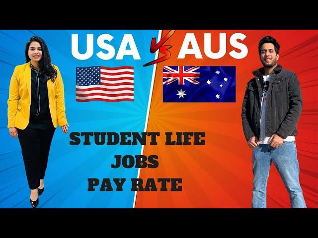 STUDENT LIFE | AUSTRALIA VS USA | PR AND JOBS ?