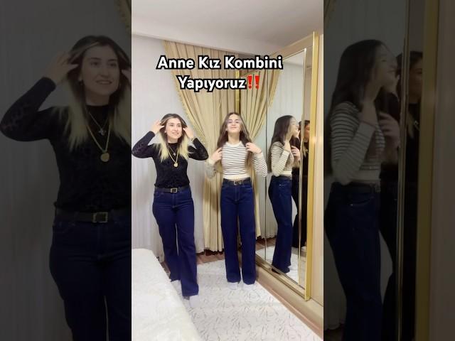 ‼️Anne Kız Kombini Yapıyoruz⁉️#annekız#annekızkombini#kombin