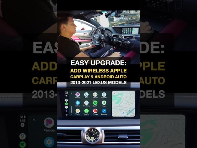 CarPlay & Android Auto Kit for 2013-2021 Lexus Models #iphone #android #diy #upgrade #best #new