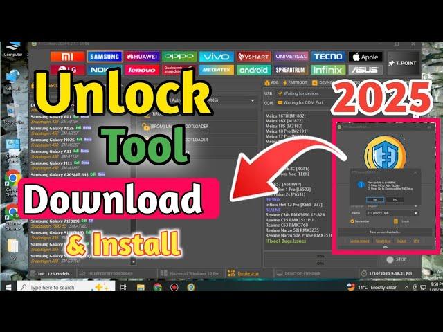 How To Download & Install Tft Unlock Tool | Tft Unlocker Tool Free 2025 | Tft Unlocker Tool