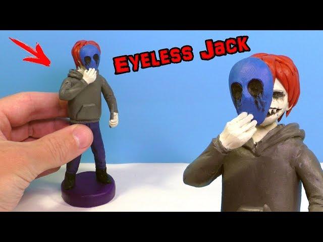 Making Eyeless Jack from clay Tutorial