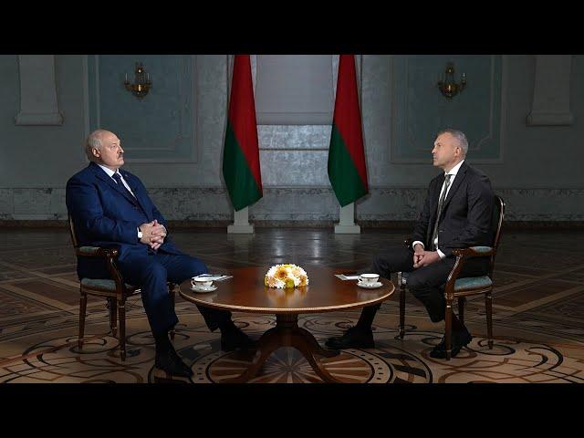 Lukashenko: We will have no other way out! And no red lines! // Interview with Popov