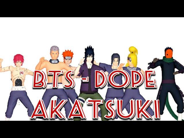 【 MMD Akatsuki】 DOPE【BTS -  방탄소년단 】