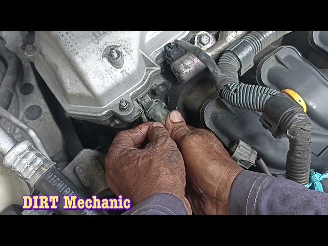 TOYOTA ALTIS 2010 Cleaning solenoid valve and filter with Change oil and flushing | DIRT MECHANIC