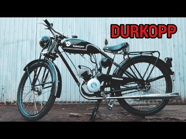 Мотоцикл Durkopp. Реставрация от мотоателье Ретроцикл.