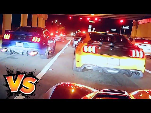 Street Racers Takeover the Streets! (900hp Trackhawk vs. Everyone)