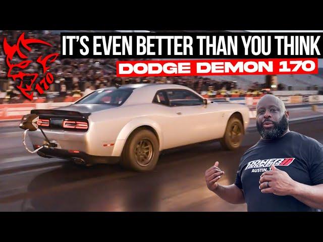 The NEW Dodge Demon 170 is EVEN BETTER than you think.