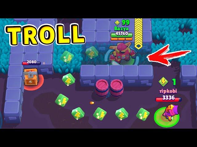 TROLL 999 IQ vs NOOB -9 IQ !! Funny Moments Brawl Stars # 67