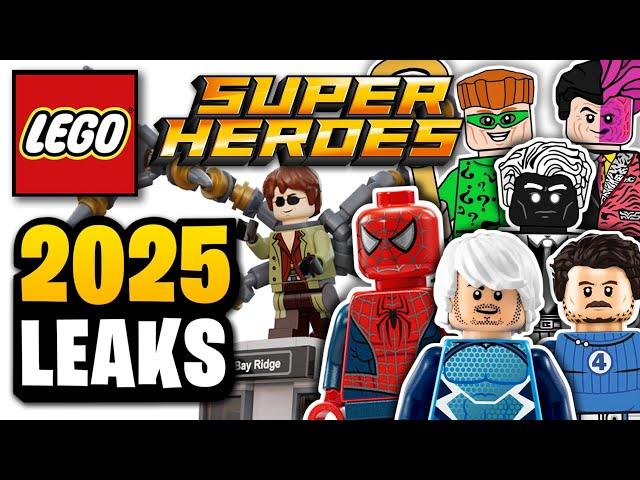 LEGO Super Heroes Summer 2025 Set Leaks - Raimi Trilogy, Fantastic Four, Batman Forever & MORE!