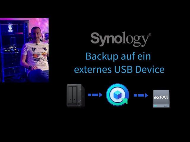 Synology Backup auf ein externes USB Laufwerk