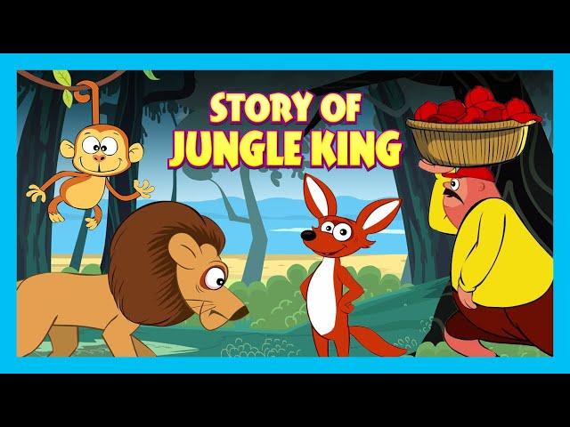 Story Of Jungle King | Learning Stories For Kids| Tia & Tofu Story Telling | Kids Hut Storytelling