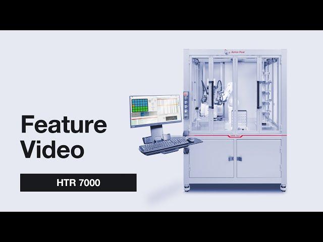 Polymer Industry Features of HTR 7000: Fully Automated Rheometer | Anton Paar