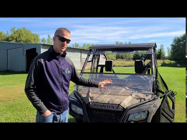 UTV Flip down windshield review, and why you shouldn't buy one