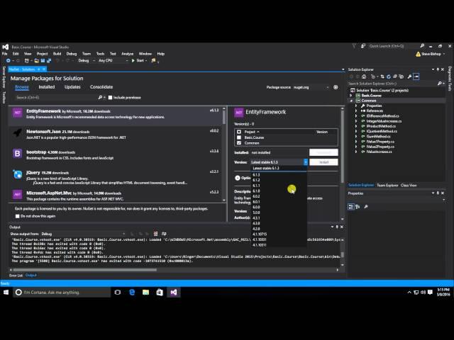 63. (C# Basics Beginner Tutorial) NuGet Packages