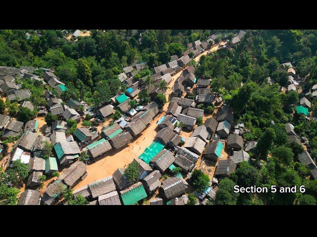 Karenni Refugee Camp 1, Thailand (Drone video)