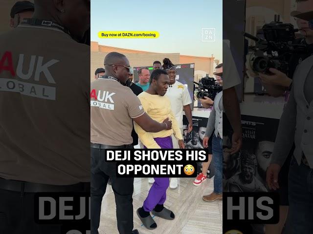 Deji bringing the smoke