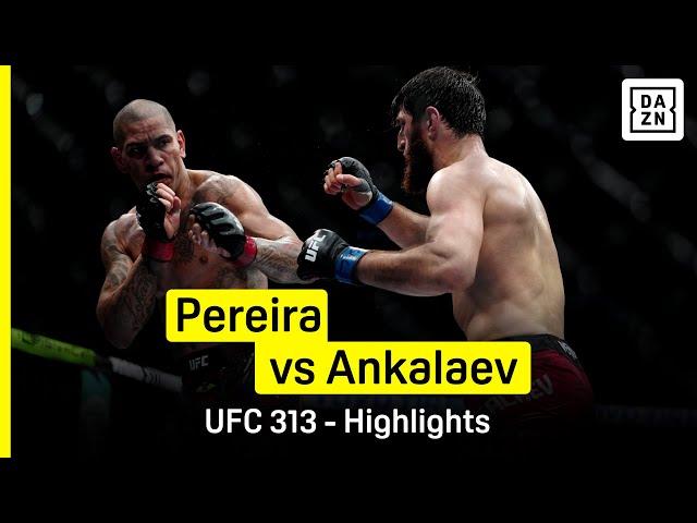 Alex Pereira vs Magomed Ankalaev | Highlights