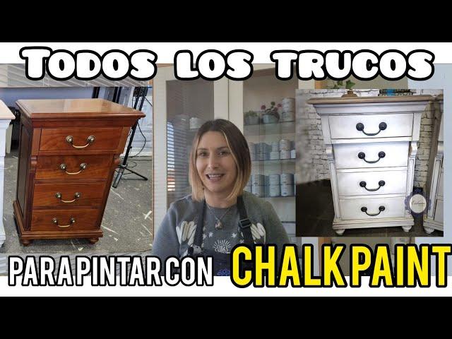 Paint Furniture CHALK PAINT / TRICKS to give a perfect finish!