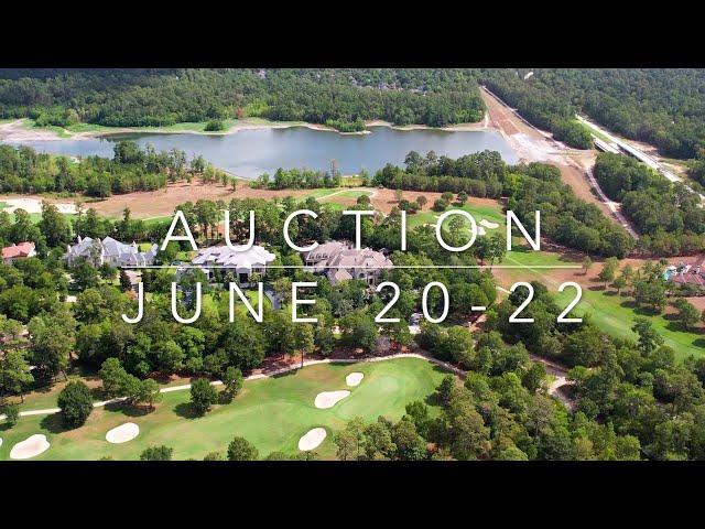 The Woodlands Texas Luxury Custom Home For Sale by Auction June 20