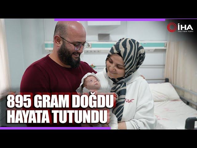 895 Gram Doğan Güneş Bebek Hayata Tutundu