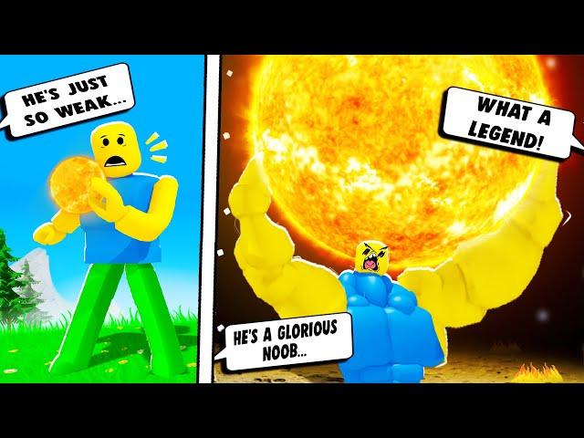 From Skinny Little Noob To LEGENDARY MEGA NOOB! | Roblox Mega Noob Simulator