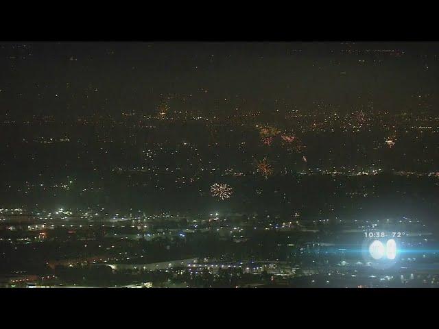 Illegal Fireworks Boom Throughout Los Angeles County On Fourth Of July