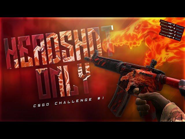 CS:GO Challenge #1 - Headshot Only! (Montage)