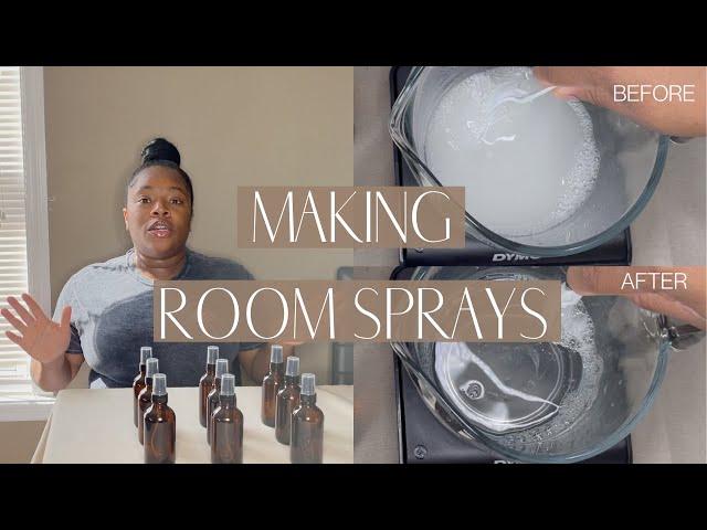 MAKING ROOM SPRAYS | SIMPLE ROOM SPRAY RECIPE