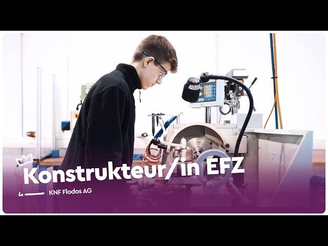 Was macht ein/e Konstrukteur/in EFZ? | Lehrstellenvideo | Yousty