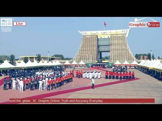 Watch Live: Ghana celebrating 68th Independence Anniversary today, March 6, 2025