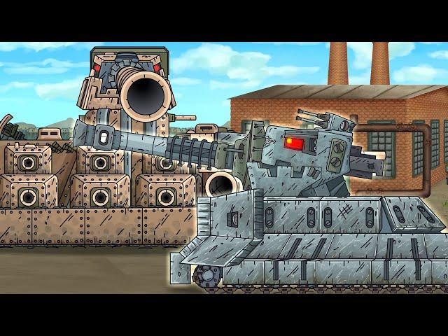 I HAVE COME TO REVENGE RATTE! Large caliber FV-44! - Cartoons about tanks