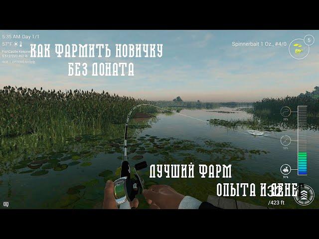 Как Фармить Новичку В Fishing Planet. Лучший Фарм Новичка