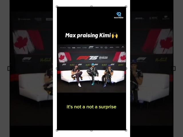 Max praises Kimi Antonelli after his podium  #f1 #formula1
