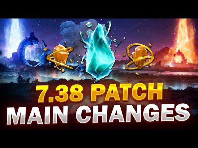 Dota 2 NEW 7.38 Patch - Main Changes!