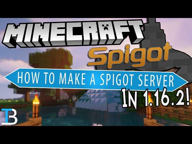 How To Make A Spigot Server in Minecraft 1.16.2