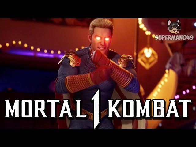 The BEST Homelander Brutality! - Mortal Kombat 1: "Homelander" Gameplay (Frost Kameo)