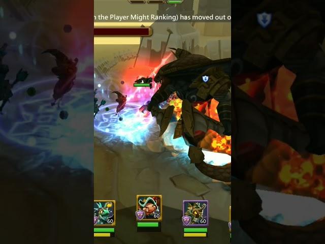 Serpent gladiator monster in LORDS MOBILE #lordsmobile #lordmobile #gaming