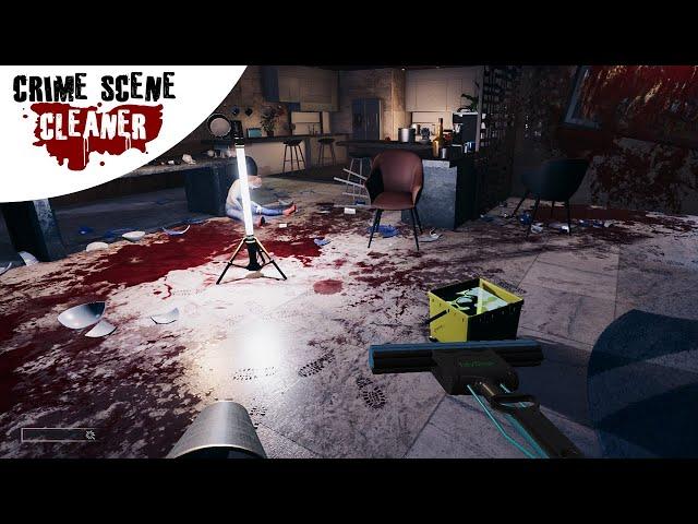 Crime Scene Cleaner - 100% Complete First Mission Gameplay