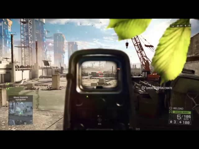 BATTLEFIELD 4 - Campaign - Hard - Part 1 Intro & Tennek127 History