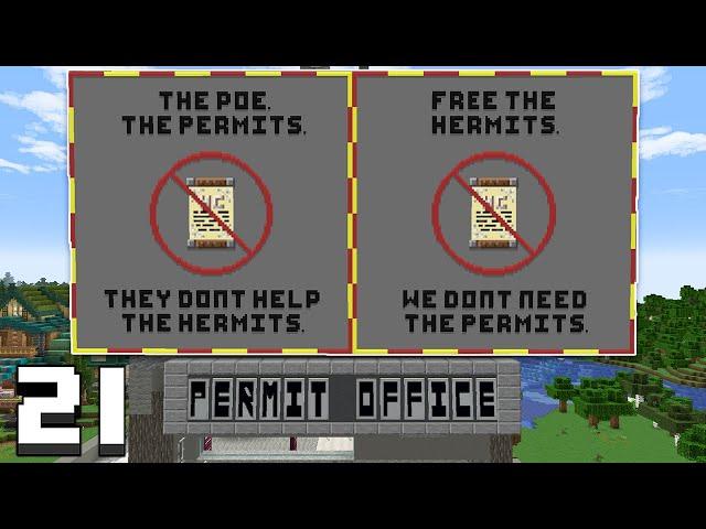 Hermitcraft 10 - Ep. 21: TROLLING THE POE/NEW MAPS! (Minecraft 1.21 Let's Play)