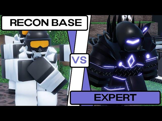 ONLY Recon Base VS Expert Mode | Tower Blitz [ROBLOX]