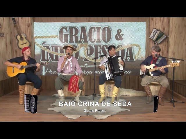 Gracio & Índio Pessoa - "Baio Crina de Seda"  Encontro com Os Serranos na TV! 