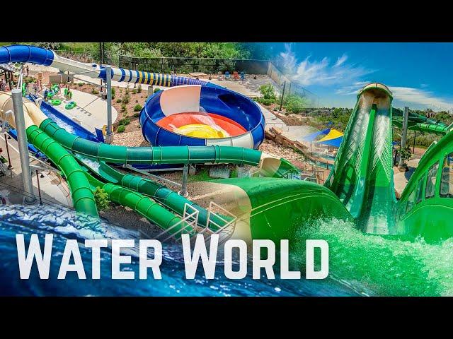 America's LARGEST Water Park! Water World CO | Slides POV 2023