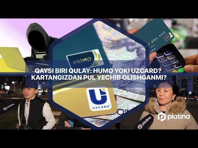 Qaysi biri qulay: Humo yoki Uzcard? Kartangizdan pul yechib olishganmi?